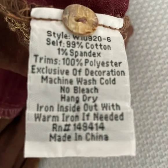 Johnny Was Varlese Multicolor Embroidered Plaid Oversized Shirt Size XS - Picture 8 of 13